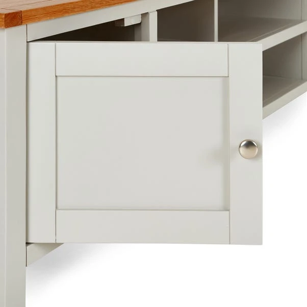 Dunelm Bromley Grey Extra Wide TV Stand 6 Dunelm Bromley Grey Extra Wide TV Stand - Image 6