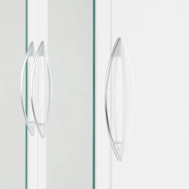 Seconique Nevada Triple 2 Drawer Wardrobe, Mirrored 5 Seconique Nevada Triple 2 Drawer Wardrobe, Mirrored - Image 5