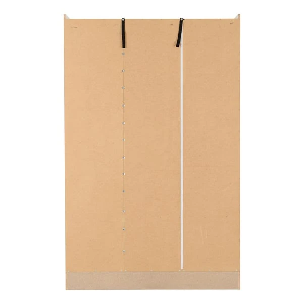 Seconique Nevada Triple 2 Drawer Wardrobe, Mirrored 6 Seconique Nevada Triple 2 Drawer Wardrobe, Mirrored - Image 6