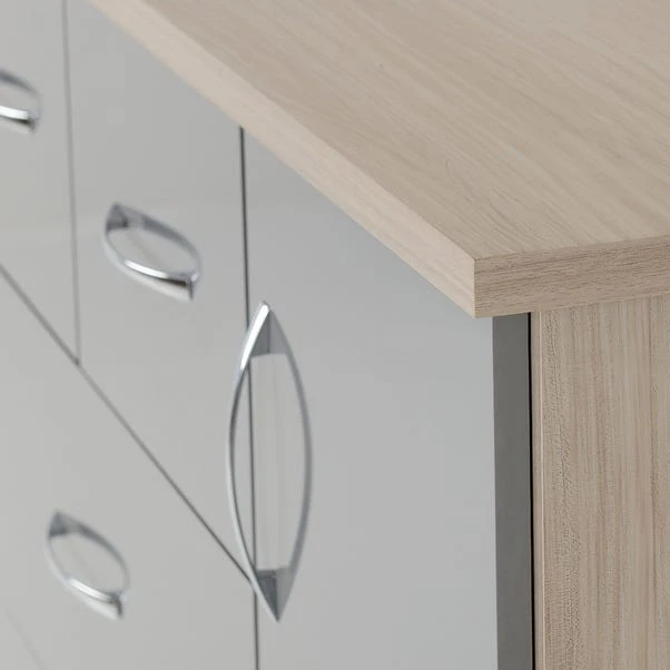 Seconique Nevada Small Single 5 Drawer Wardrobe 5 Seconique Nevada Small Single 5 Drawer Wardrobe - Image 5