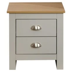 GFW Lancaster 2 Drawer Bedside Table -The Furniture Store 30705694 alt05