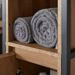 Lloyd Pascal Industrial Tall Cabinet -The Furniture Store 30706224 alt03