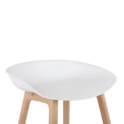 Dunelm Erik White Bar Stool -The Furniture Store 30711152 alt05