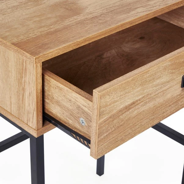 Dunelm Greenwich Small 1 Drawer Dressing Table With Mirror 5 Dunelm Greenwich Small 1 Drawer Dressing Table With Mirror - Image 5