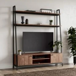 Dunelm Fulton Ladder Shelf TV Stand