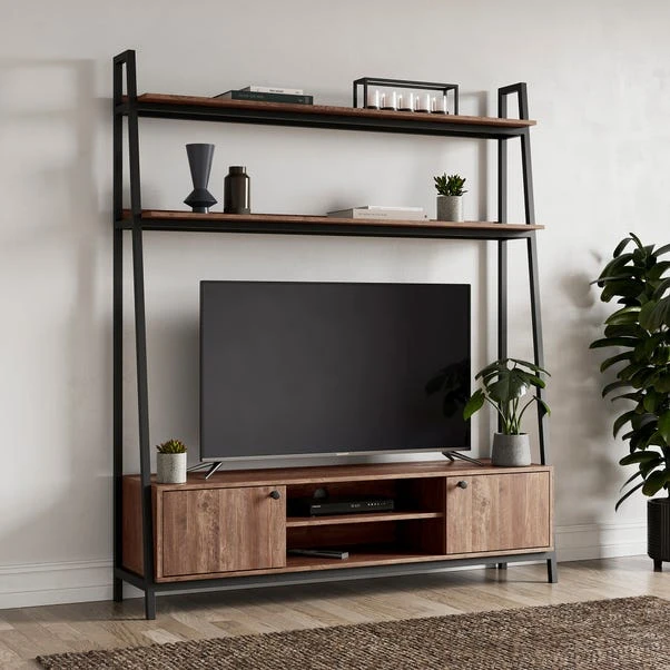 Dunelm Fulton Ladder Shelf TV Stand 1 Dunelm Fulton Ladder Shelf TV Stand
