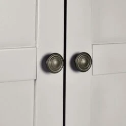 Dunelm Clara Triple Wardrobe, Grey -The Furniture Store 30712489 alt05