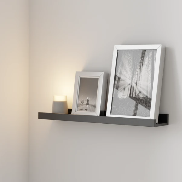 Gallery Brand Black 60cm Picture Ledge 1 Gallery Brand Black 60cm Picture Ledge