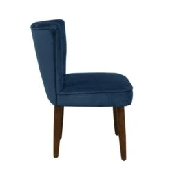 Dunelm Isla Velvet Dining Chair 8 Dunelm Isla Velvet Dining Chair -The Furniture Store 30713369 alt03