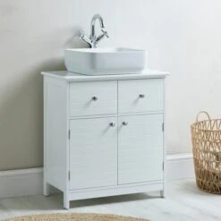 Dunelm Nautical Under Sink Unit