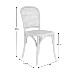 Dunelm Tulle Dining Chair -The Furniture Store 30720374 alt09