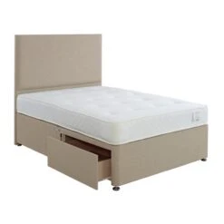 Dunelm Superior Comfort Divan Bed With Mattress
