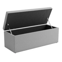 Dunelm Oswald Faux Wool Buttoned Ottoman Bench 9 Dunelm Oswald Faux Wool Buttoned Ottoman Bench -The Furniture Store 30726579 alt03