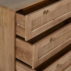 Dunelm Indi 3 Drawer Chest, Mango Wood 10 Dunelm Indi 3 Drawer Chest, Mango Wood -The Furniture Store 30727645 alt04