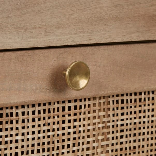 Dunelm Indi 3 Drawer Chest, Mango Wood 6 Dunelm Indi 3 Drawer Chest, Mango Wood - Image 6