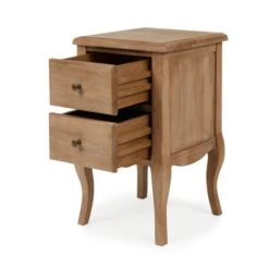 Dunelm Giselle 2 Drawer Bedside Table, Mango Wood 9 Dunelm Giselle 2 Drawer Bedside Table, Mango Wood -The Furniture Store 30727655 alt03