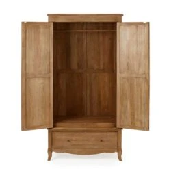 Dunelm Giselle Double Wardrobe, Mango Wood -The Furniture Store 30727794 alt02
