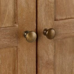 Dunelm Giselle Double Wardrobe, Mango Wood -The Furniture Store 30727794 alt05