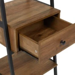 Dunelm Fulton Ladder Bedside Table, Pine Effect -The Furniture Store 30728510 alt03