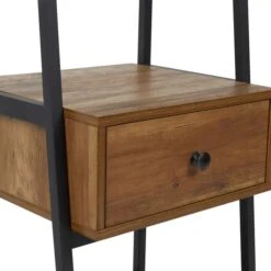 Dunelm Fulton Ladder Bedside Table, Pine Effect -The Furniture Store 30728510 alt04