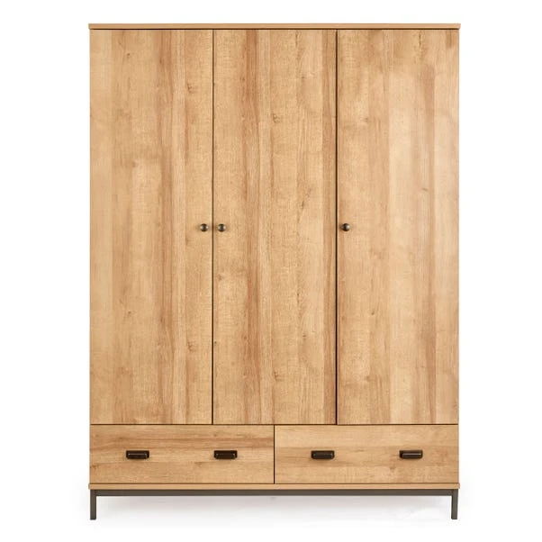 Dunelm Fulton Triple Wardrobe 2 Dunelm Fulton Triple Wardrobe - Image 2