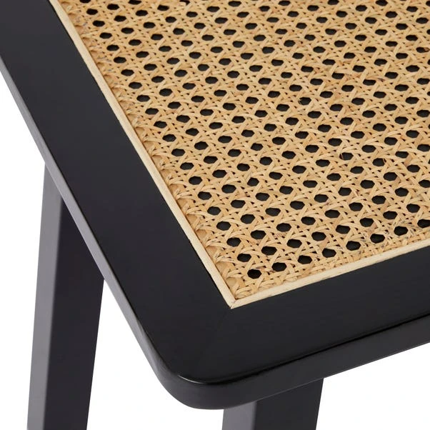 Dunelm Franco Cane Dining Bench 5 Dunelm Franco Cane Dining Bench - Image 5