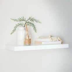 Dunelm White Floating Shelf
