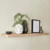 Dunelm Oak Floating Shelf