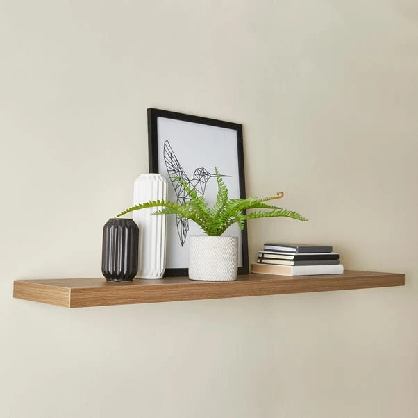 Dunelm Fulton Pine Floating Shelf 1 Dunelm Fulton Pine Floating Shelf