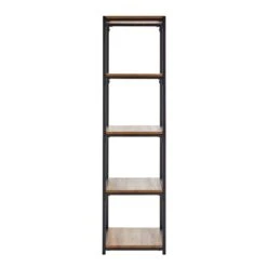 Dunelm Modular 5 Shelf Black Frame Component -The Furniture Store 30733562 alt05