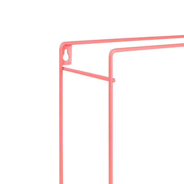 Dunelm Square Shelf Unicorn Pink 4 Dunelm Square Shelf Unicorn Pink - Image 4