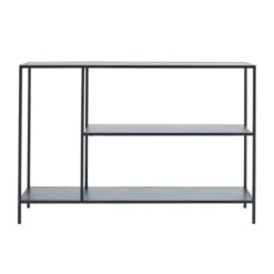 Dunelm Black Console Table Shelving Unit 8 Dunelm Black Console Table Shelving Unit -The Furniture Store 30737073 alt02