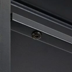 Dunelm Tall Slim Black Book Case Shelving Unit -The Furniture Store 30737075 alt05