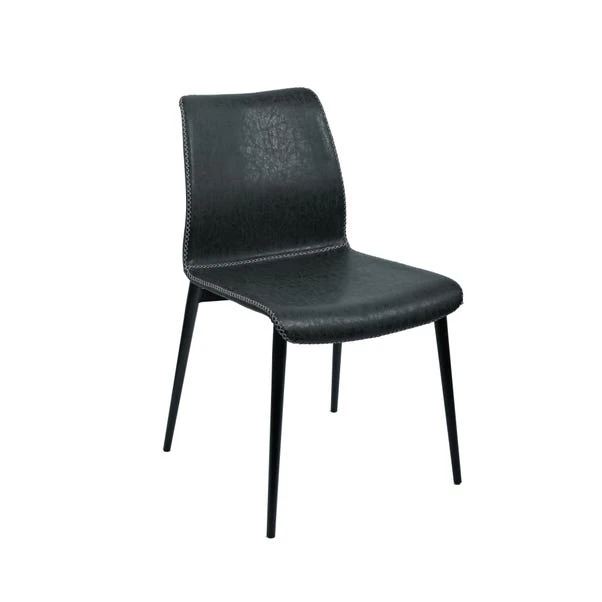 Dunelm Venice Faux Leather Dining Chair 2 Dunelm Venice Faux Leather Dining Chair - Image 2