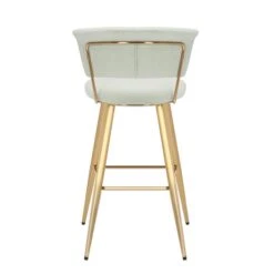 Dunelm Kendall Velvet Bar Stool -The Furniture Store 30746398 alt05