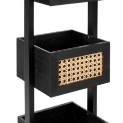 Dunelm French Cane Black Caddy 7 Dunelm French Cane Black Caddy -The Furniture Store 30747342 alt03