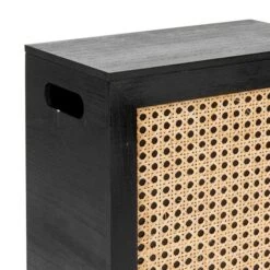 Dunelm French Cane Black Small Storage Box 9 Dunelm French Cane Black Small Storage Box -The Furniture Store 30747346 alt04