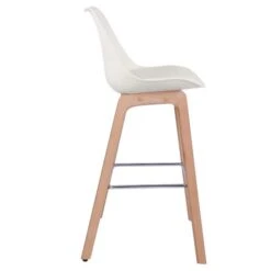 Dunelm Erik Bar Stool With White Back -The Furniture Store 30747699 alt03