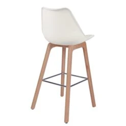Dunelm Erik Bar Stool With White Back -The Furniture Store 30747699 alt04