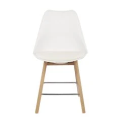 Dunelm Erik White Dining Chair -The Furniture Store 30747700 alt02
