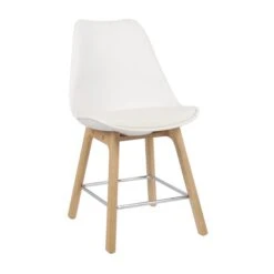 Dunelm Erik White Dining Chair -The Furniture Store 30747700 alt03