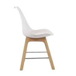 Dunelm Erik White Dining Chair -The Furniture Store 30747700 alt04