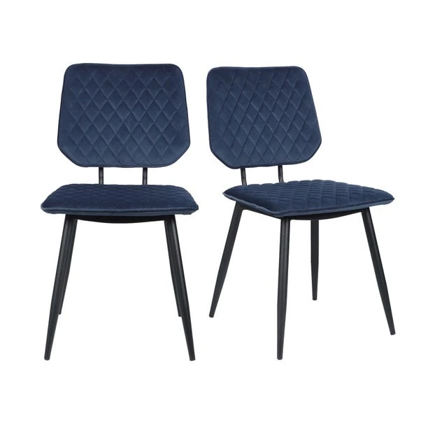 Dunelm Austin Velvet Set Of 2 Dining Chairs 1 Dunelm Austin Velvet Set Of 2 Dining Chairs