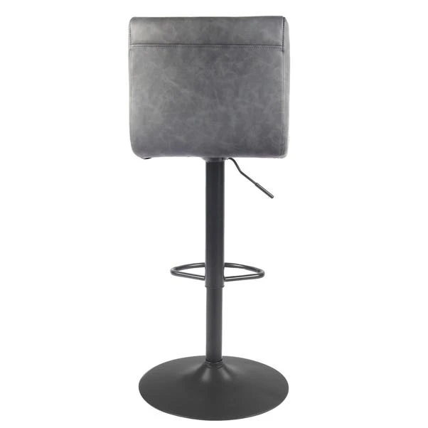 Dunelm Felix Faux Leather Bar Stool 5 Dunelm Felix Faux Leather Bar Stool - Image 5