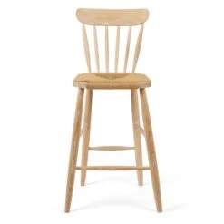 Dunelm Churchgate Ash Wood Spindle Bar Stool -The Furniture Store 30748639 alt03