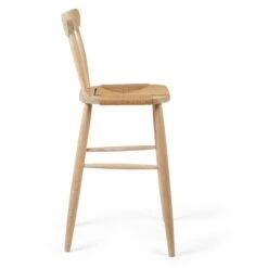 Dunelm Churchgate Ash Wood Spindle Bar Stool -The Furniture Store 30748639 alt05