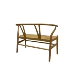 Dunelm Lara Wishbone Bench Seat -The Furniture Store 30751700 alt04
