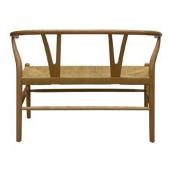 Dunelm Lara Wishbone Bench Seat -The Furniture Store 30751700 alt05