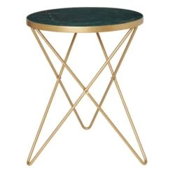 Dunelm Zoey Green Marble Effect Side Table 7 Dunelm Zoey Green Marble Effect Side Table -The Furniture Store 30762776 alt02