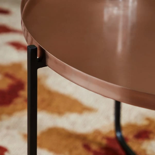 Dunelm Tiana Coffee Table Metallic Effect 2 Dunelm Tiana Coffee Table Metallic Effect - Image 2